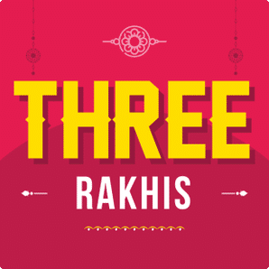 Set of 3 Rakhis